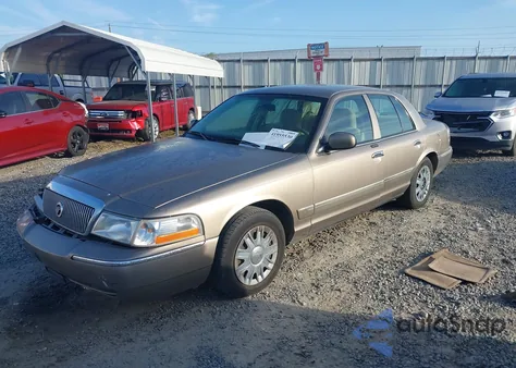 2005 Mercury Grand Marquis Gs from USA, damaged, VIN 2MEFM74W45X631802
